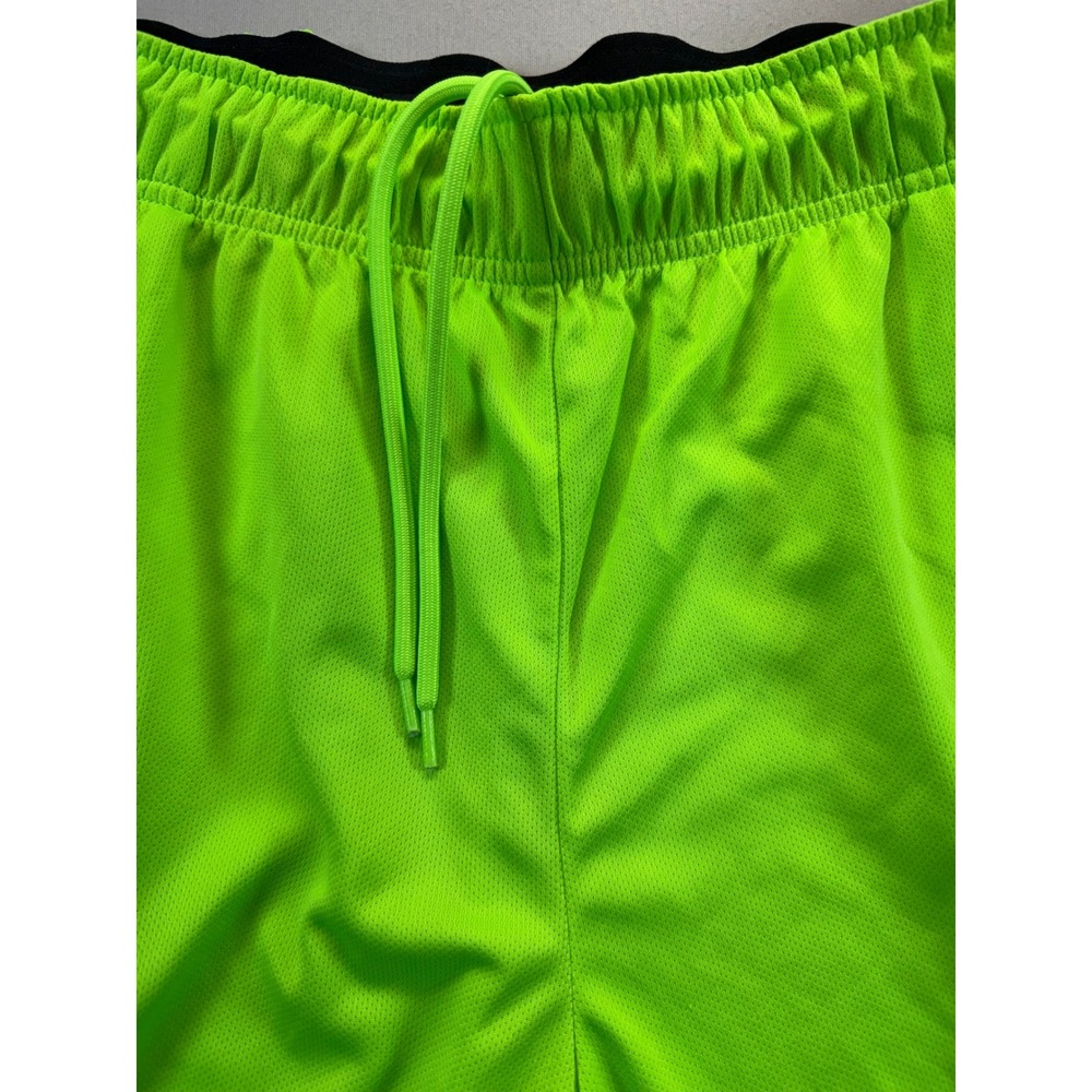 Champion Shorts Mens Medium Green Mesh Athletic Basketball Gym Activewear Pocket - Picture 2 of 6